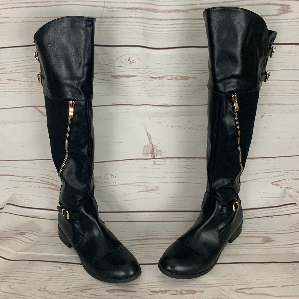 G C Shoes Kourtney Knee High Boots 5 1/2